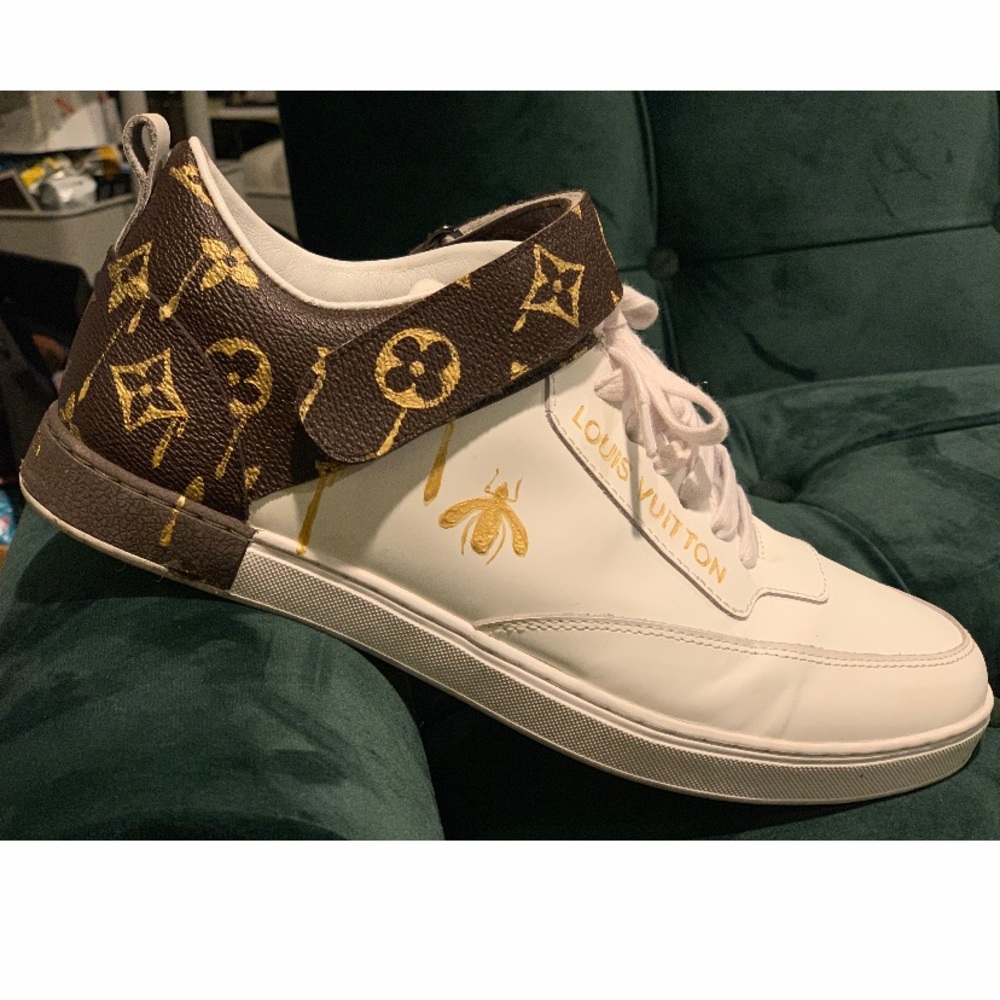 Custom hand painted shoes